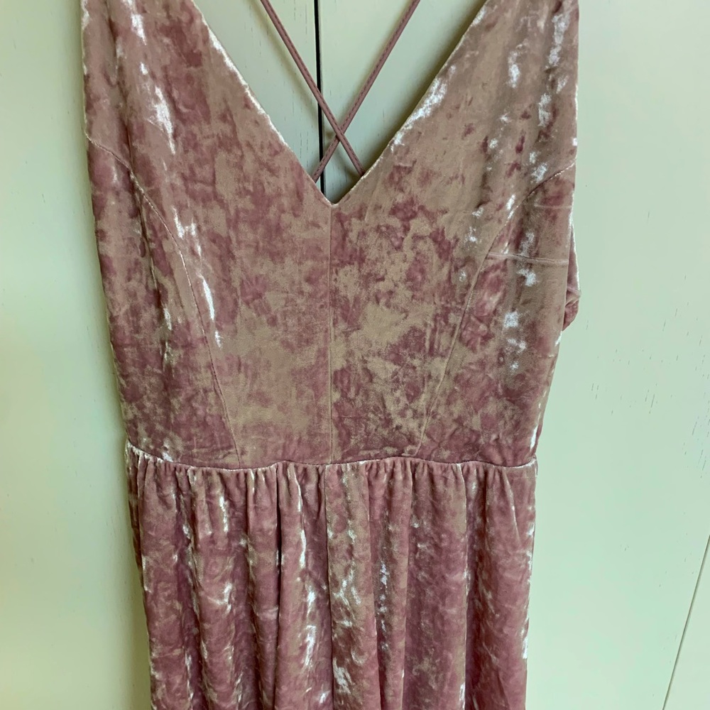 Forever21 Mauve Jumpsuit. Size L